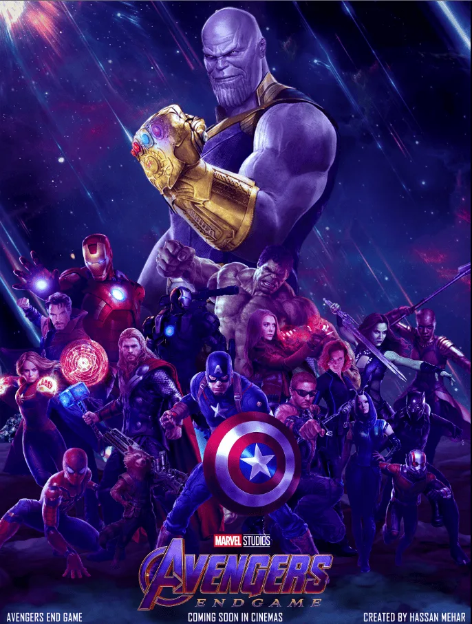 Avengers Poster — HM Graphix Design Portfolio by Hassan Mehar